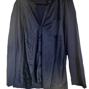 Tahari Womens Pajama Sleepwear  2 Pieces Blue Size Large